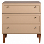 Комод бежевый из массива бука с 3-мя ящиками Wenge Light варинант исполнения - 2 | Loft Concept в Омске