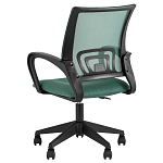 Офисное кресло с основанием из черного пластика Desk chairs Green варинант исполнения - 5 | Loft Concept в Омске