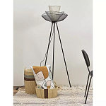 Торшер с трехъярусным плафоном из металлической сетки Metal Mesh Floor Lamp варинант исполнения - 3 | Loft Concept в Омске