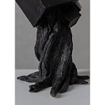Скульптура «Окаменелый рост», Черный объект варинант исполнения - 3 | Loft Concept в Омске