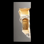 Встраиваемый в стену гипсовый светильник под покраску в античном стиле Antiquity Athena варинант исполнения - 7 | Loft Concept в Омске