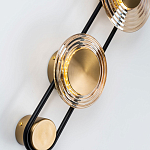 Бра со стеклянными плафонами в форме дисков Savio Brown Glass Disc Light варинант исполнения - 2 | Loft Concept в Омске