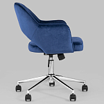 Кресло для компьютерного стола Veloury Blue варинант исполнения - 3 | Loft Concept в Омске