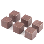 Камни для охлаждения виски из красного лемезита Natural Stone Cube варинант исполнения - 3 | Loft Concept в Омске