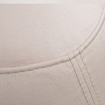 Кресло без подлокотников бежевое с принтом Macrocosm варинант исполнения - 4 | Loft Concept в Омске