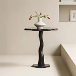 Дизайнерский журнальный стол в виде чёрного цветка Ludox варинант исполнения - 1 | Loft Concept в Омске