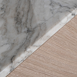 Тумба под телевизор с мраморной столешницей Uniqueness Marble варинант исполнения - 5 | Loft Concept в Омске