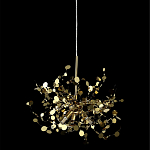 Подвесной светильник с металлическими круглыми элементами Terzani Argent варинант исполнения - 7 | Loft Concept в Омске