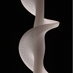 Люстра с белым скрученным плафоном Golden Swirl варинант исполнения - 6 | Loft Concept в Омске