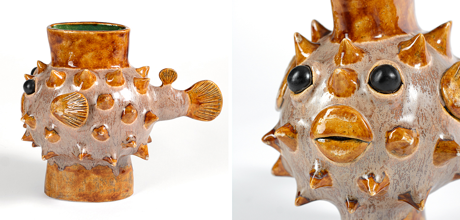 Ваза Puffer Fish Vase Ваза Puffer Fish Vase - Loft-Concept в Омске