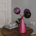 Настольная лампа Wild Grape pink варинант исполнения - 6 | Loft Concept в Омске