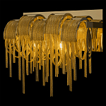 Бра с металлическими дугами и цепочками 33 см Atlantis Chain варинант исполнения - 12 | Loft Concept в Омске