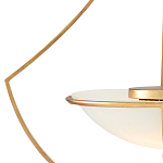 Люстра золотая светодиодная Graduated Bell варинант исполнения - 1 | Loft Concept в Омске