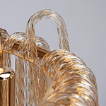 Люстра с подвесными рифлеными стеклянными трубками Nembus варинант исполнения - 9 | Loft Concept в Омске