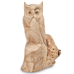 Статуэтка из дерева сова Animals of the World 20 варинант исполнения - 2 | Loft Concept в Омске
