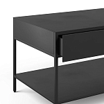 ТВ-тумба из металла с 2-мя ящиками Kelsey Metal TV Stand варинант исполнения - 3 | Loft Concept в Омске