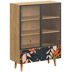 Витрина с изображением на дверцах Elise Cupboard варинант исполнения - 11 | Loft Concept в Омске