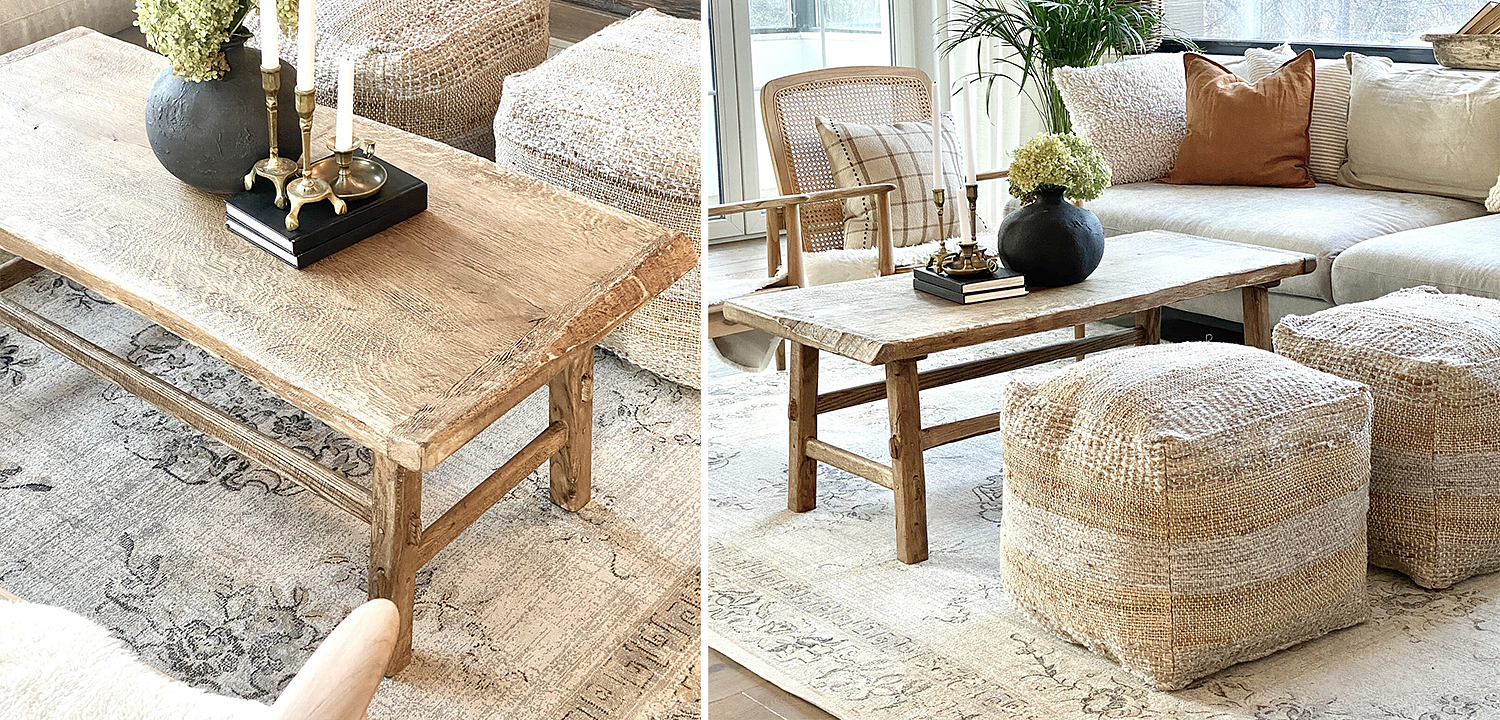 Кофейный стол с живым краем Reena Coffee Table Кофейный стол с живым краем Reena Coffee Table - Loft-Concept в Омске