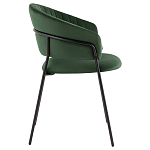 Стул в велюре зеленого цвета Horizon варинант исполнения - 3 | Loft Concept в Омске