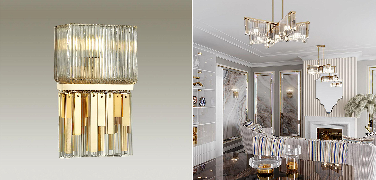 Бра Madelen Gold Wall Lamp Бра Madelen Gold Wall Lamp - Loft-Concept в Омске