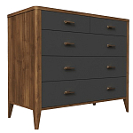 Комод из массива бука с 5-ю ящиками Tasteful Furniture варинант исполнения - 2 | Loft Concept в Омске