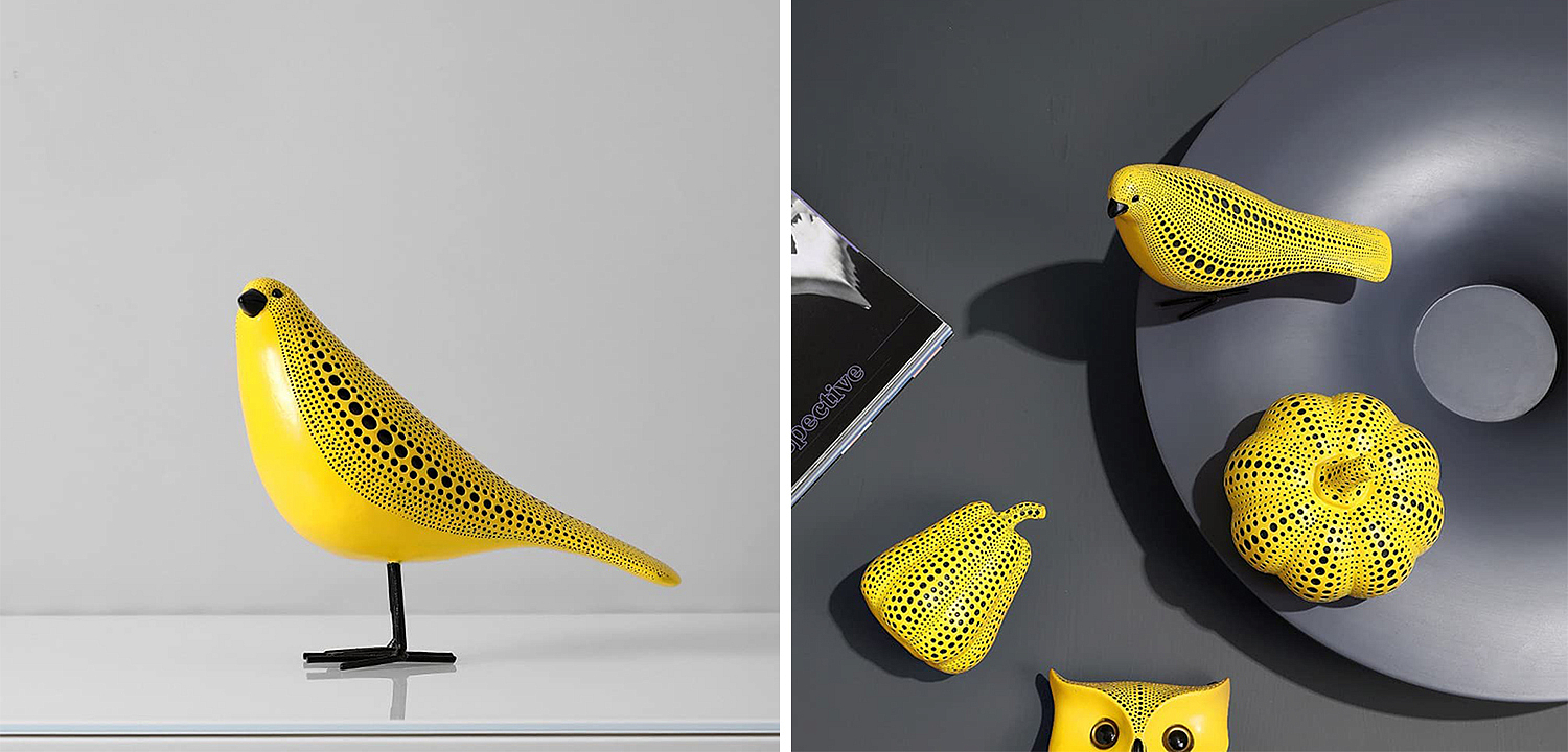 Статуэтка птичка Kusama Yayoi Статуэтка птичка Kusama Yayoi - Loft-Concept в Омске
