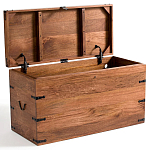 Деревянный сундук из массива манго Mango Wooden Chest Brown варинант исполнения - 5 | Loft Concept в Омске