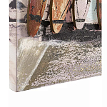 Панно декоративное в морском стиле Seascape and Surfing I варинант исполнения - 3 | Loft Concept в Омске