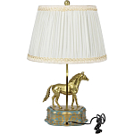 Настольная лампа из фарфора Лошадь Klark варинант исполнения - 2 | Loft Concept в Омске