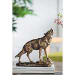 Фигурка Волк Gold варинант исполнения - 5 | Loft Concept в Омске