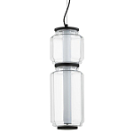 Подвесной светильник с прозрачным плафоном Jarrty 47 см варинант исполнения - 1 | Loft Concept в Омске