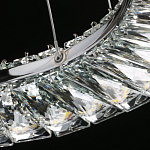 Люстра круглая с прозрачной хрустальной рамкой Maude Crystal Light варинант исполнения - 11 | Loft Concept в Омске