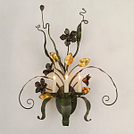 Бра с цветами и листьями Paradise Bush варинант исполнения - 3 | Loft Concept в Омске