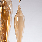 Подвесная люстра с ветвистым каркасом Sconce Caramel варинант исполнения - 2 | Loft Concept в Омске