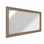 Зеркало прямоугольное с классической деревянной рамой Flowchart варинант исполнения - 1 | Loft Concept в Омске