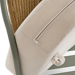 Садовое кресло с каркасом из стали Kenneth Chair варинант исполнения - 6 | Loft Concept в Омске