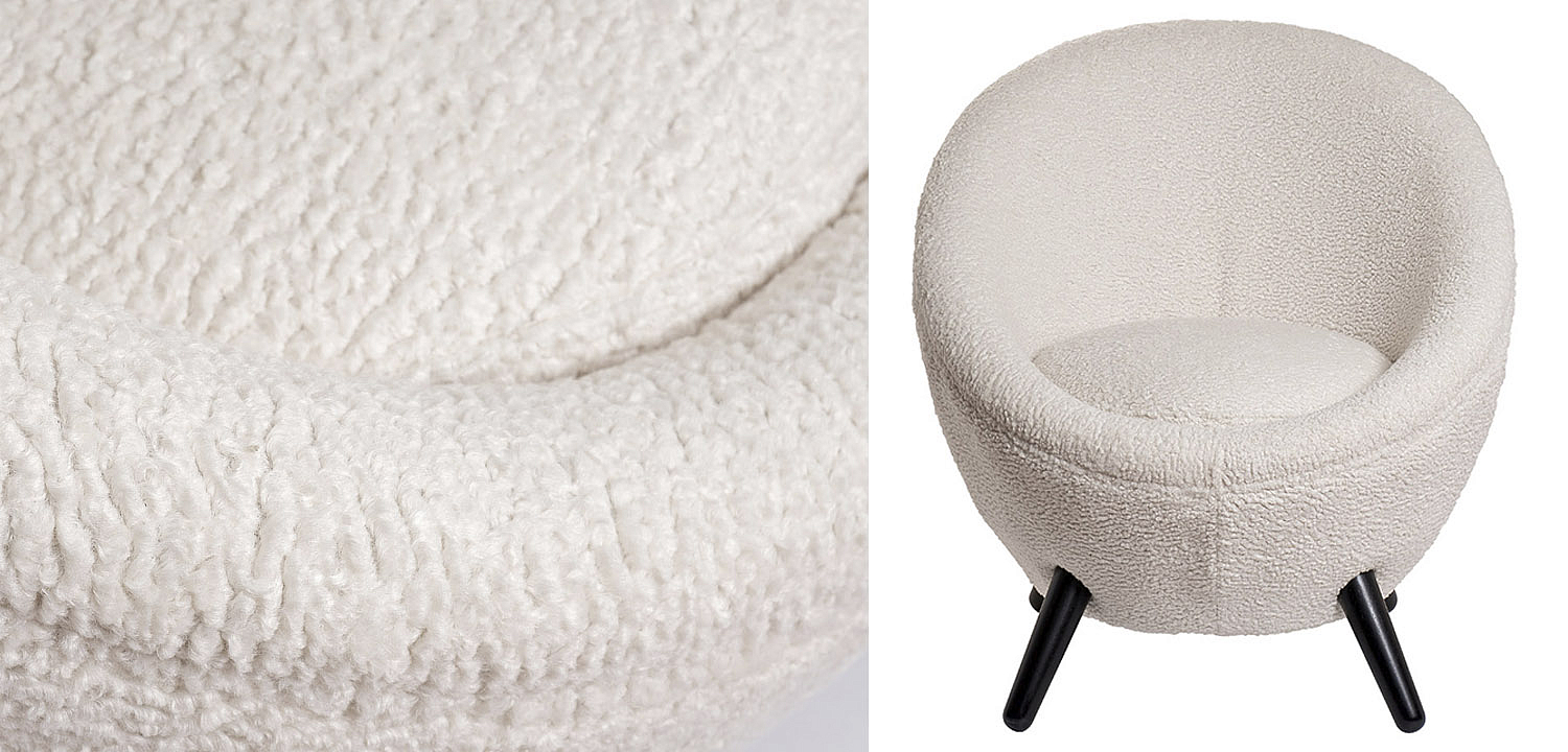 Кресло Boinaive Armchair cream Кресло Boinaive Armchair cream - Loft-Concept в Омске
