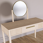 Туалетный Стол с зеркалом Primo Светлый дуб варинант исполнения - 3 | Loft Concept в Омске