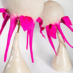 Торшер фуксия «Цветы из снов»  варинант исполнения - 2 | Loft Concept в Омске