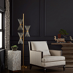 Торшер с абажурами из тонких металлических палочек Wild Thorns варинант исполнения - 4 | Loft Concept в Омске