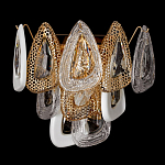 Бра с белыми и прозрачными подвесками Character Chandelier варинант исполнения - 2 | Loft Concept в Омске