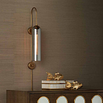 Бра с дымчатым стеклом Articolo варинант исполнения - 4 | Loft Concept в Омске