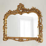 Зеркало настенное в ажурной раме в стиле барокко Ornate Ornaments варинант исполнения - 2 | Loft Concept в Омске