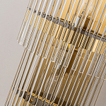 Бра с золотистым основанием и прозрачными трубками Nembus варинант исполнения - 5 | Loft Concept в Омске