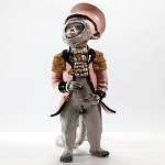 Статуэтка Обезьяна в Костюме Monkey in Coattails Sculpture варинант исполнения - 1 | Loft Concept в Омске