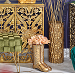 Ваза в форме сапог с рельефной текстурой и ручками Vase Boot варинант исполнения - 6 | Loft Concept в Омске