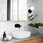 Бра с матовым плафоном в форме шара и зеркальной плоской панелью Lunar Echo  варинант исполнения - 2 | Loft Concept в Омске