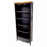 Стеллаж книжный из массива березы с 5-ю полками Vintage варинант исполнения - 1 | Loft Concept в Омске