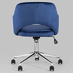 Кресло для компьютерного стола Veloury Blue варинант исполнения - 5 | Loft Concept в Омске