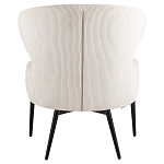 Современное мягкое кресло на металлических ножках Rakush Milk варинант исполнения - 3 | Loft Concept в Омске